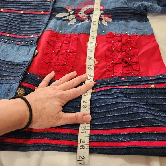 SALE! Indigo Moon Top/Jacket - Picture 6 of 7